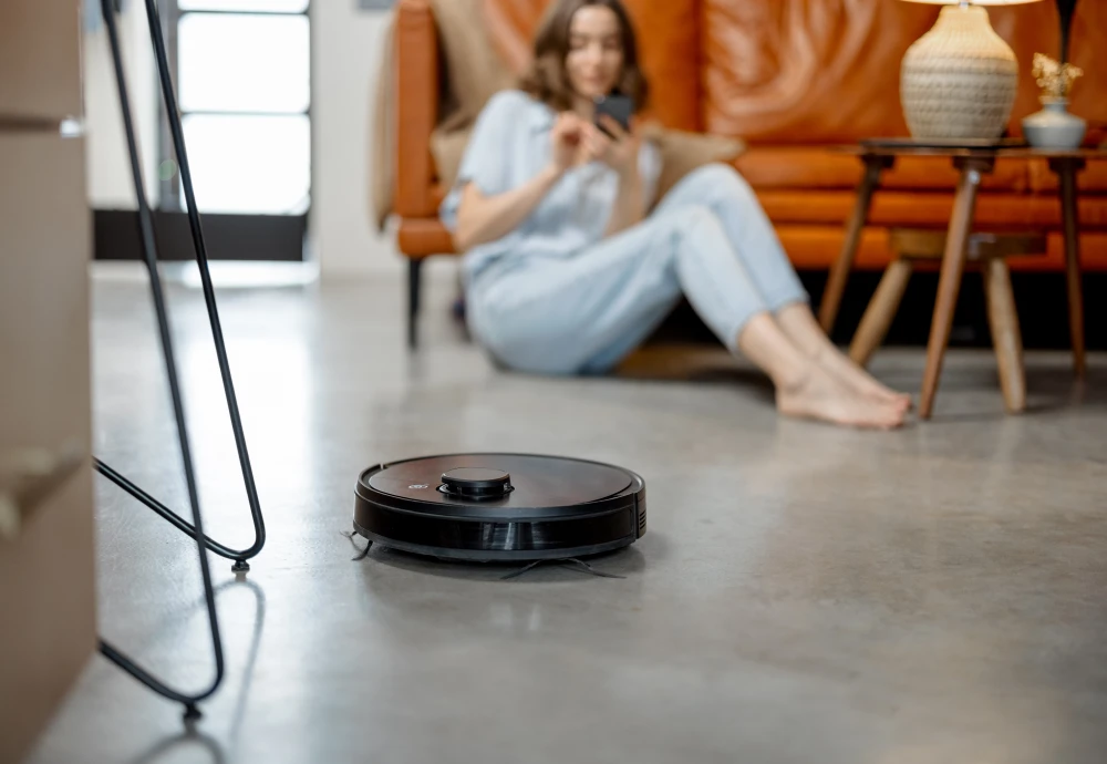 big robot vacuum cleaner