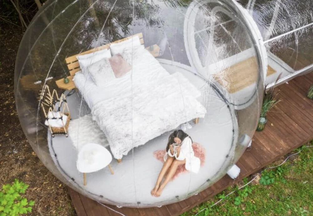 bubble tent pop up