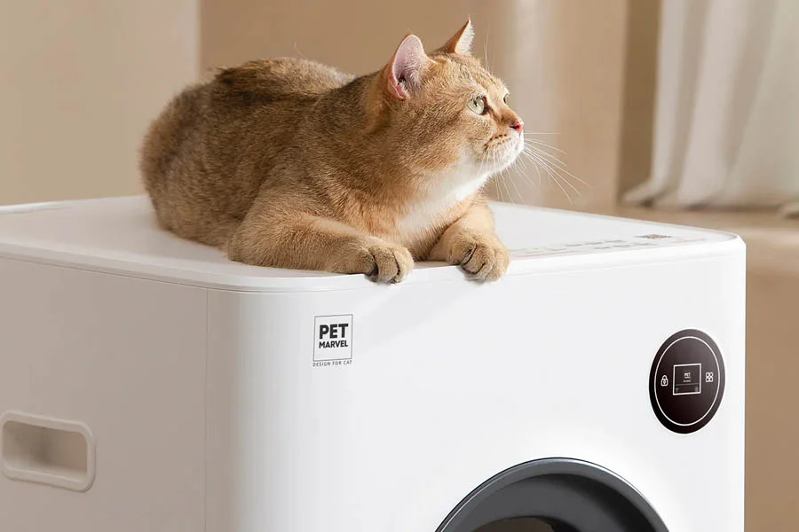 electronic litter box