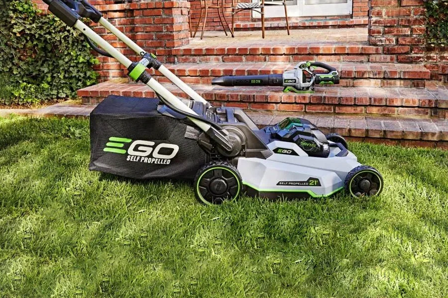 lightweight electric lawn mower