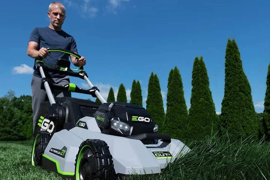 what are the best battery powered lawn mowers