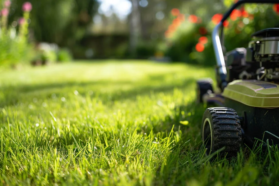 electric push lawnmower