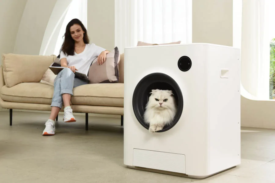 extra large self cleaning litter box