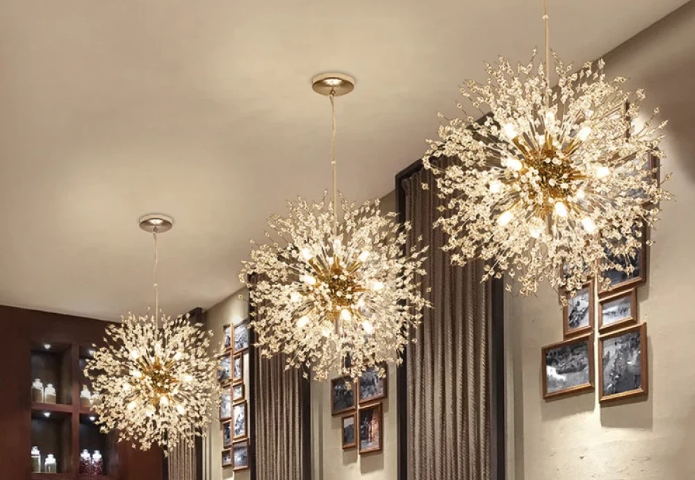 dining room crystal chandelier